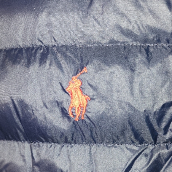 Polo by Ralph Lauren Blue Puffer Vest Quilted Design - Picture 2 of 10